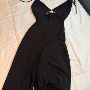Windsor Black Halter Dress